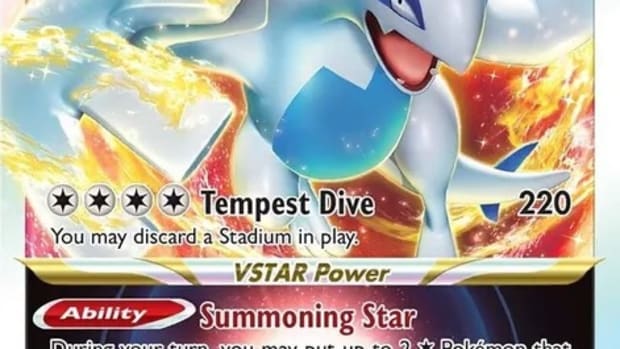 Lugia Vstar card Pokemon tcg
